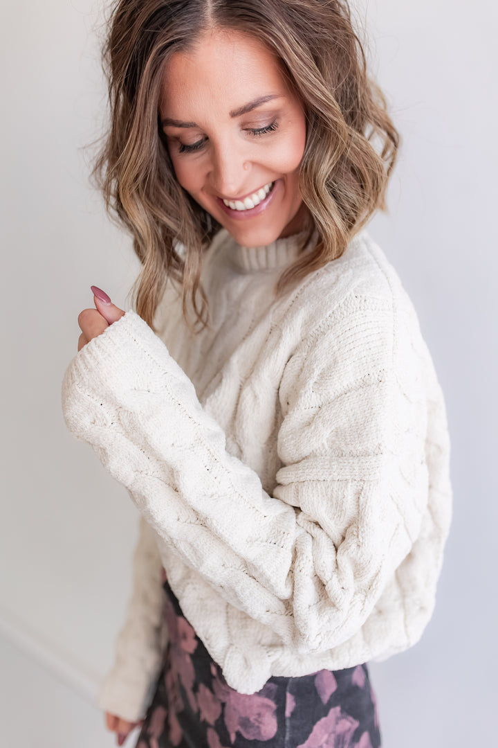 The Fireside Cable Knit Sweater