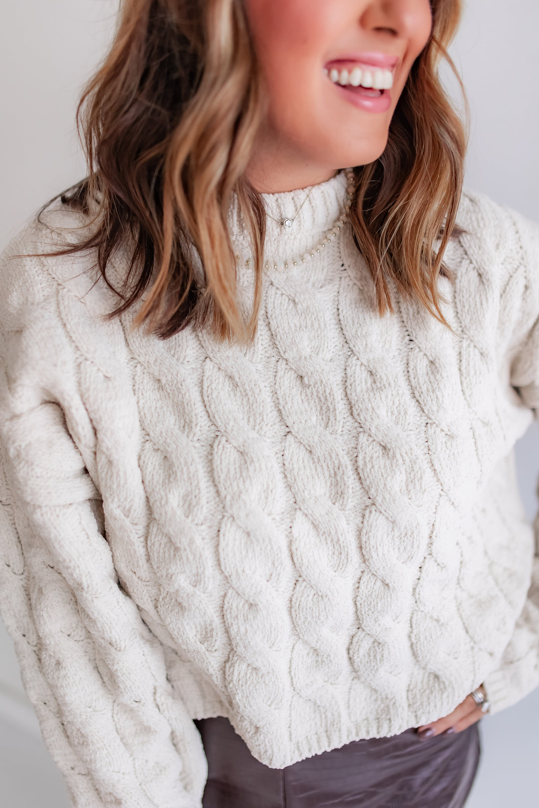 The Fireside Cable Knit Sweater