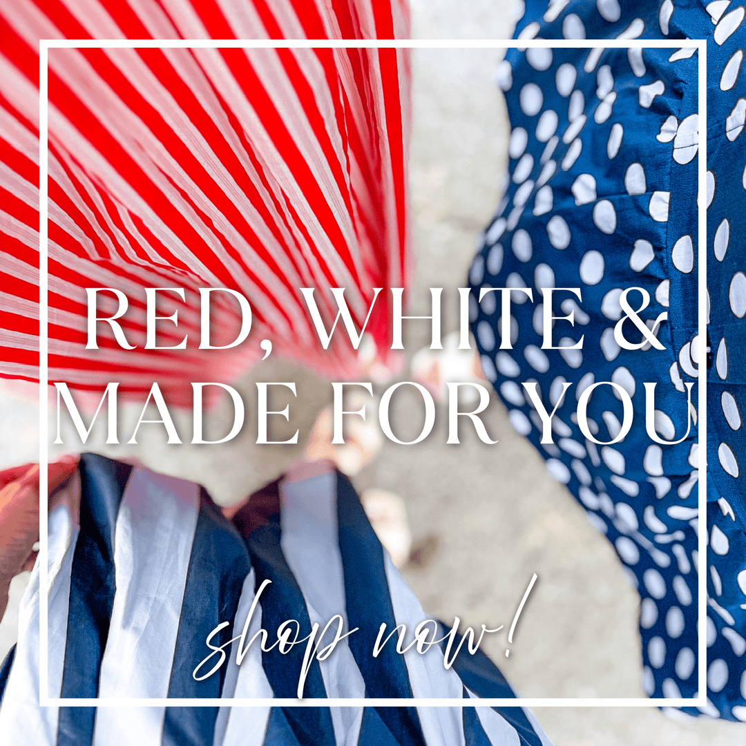 Red, White and Made for You - One Eleven Olive Boutique
