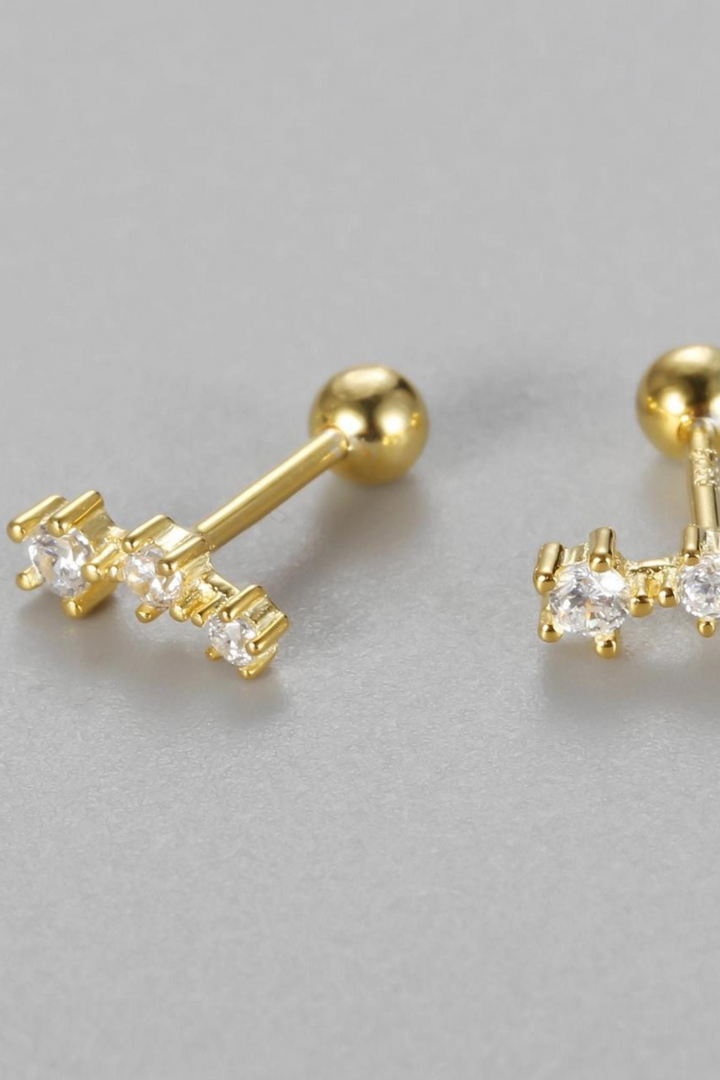 The Gold Plated Climber Earrings