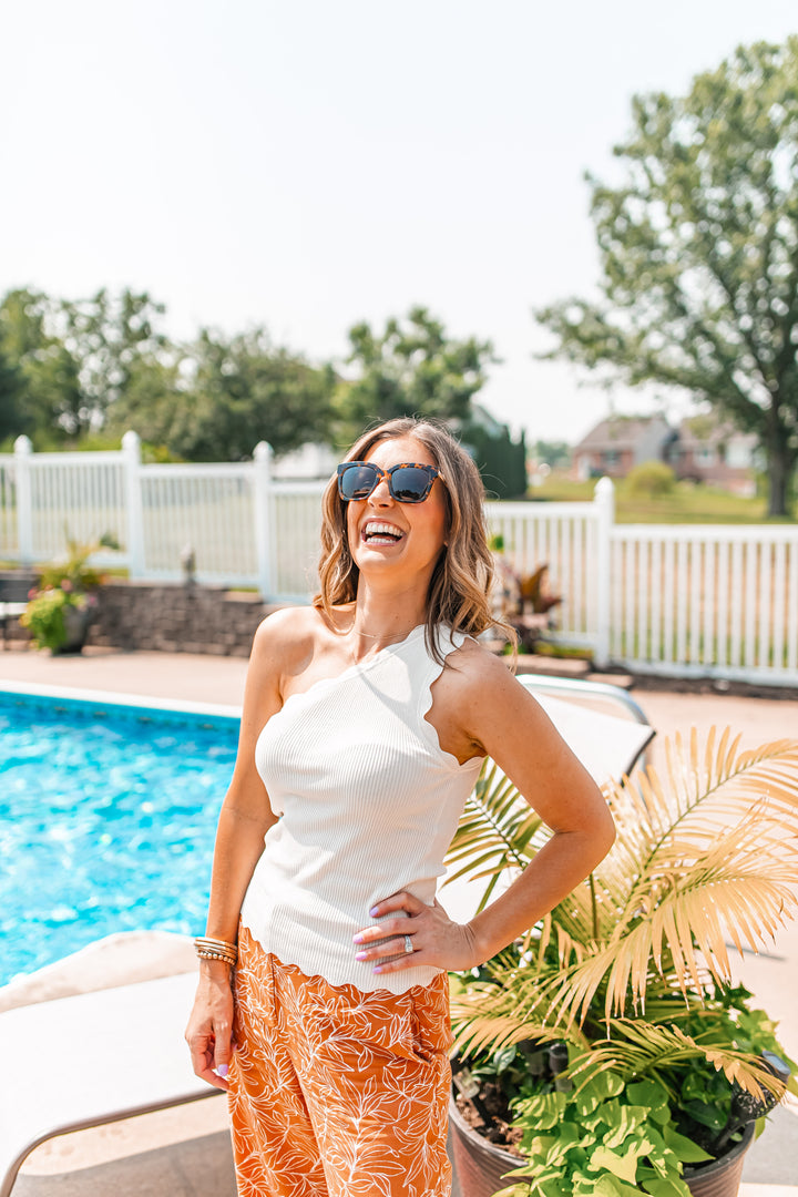 The Enchanted One Shoulder Top