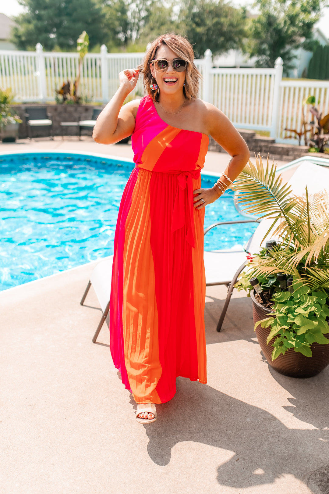 The Suncoast Maxi Cold Shoulder Dress