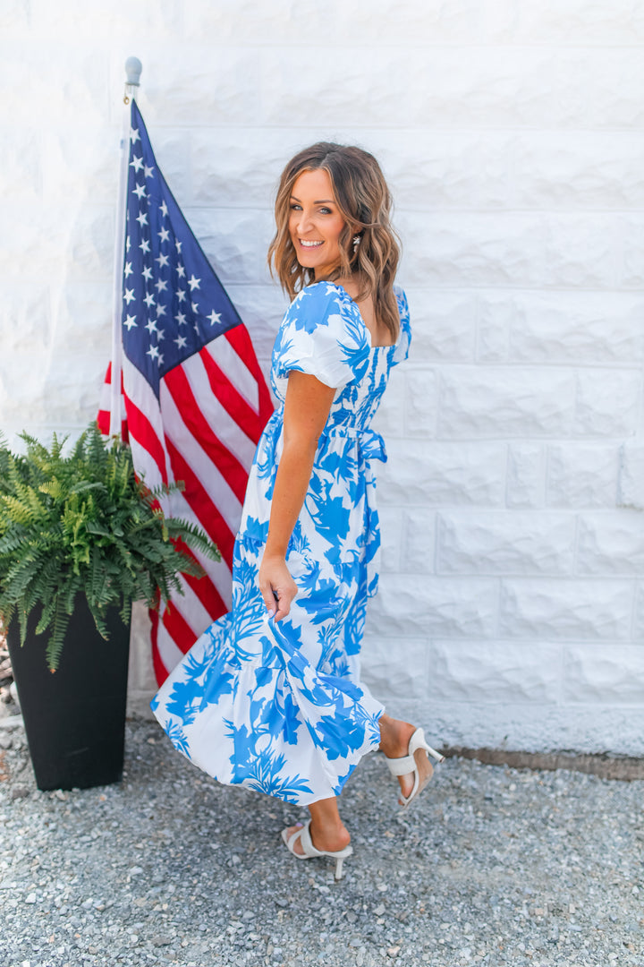 The McKinley Floral Midi Dress