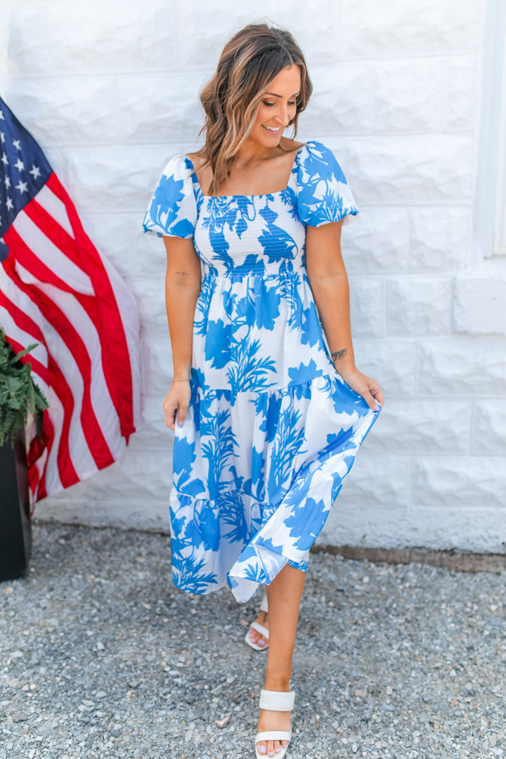 The McKinley Floral Midi Dress