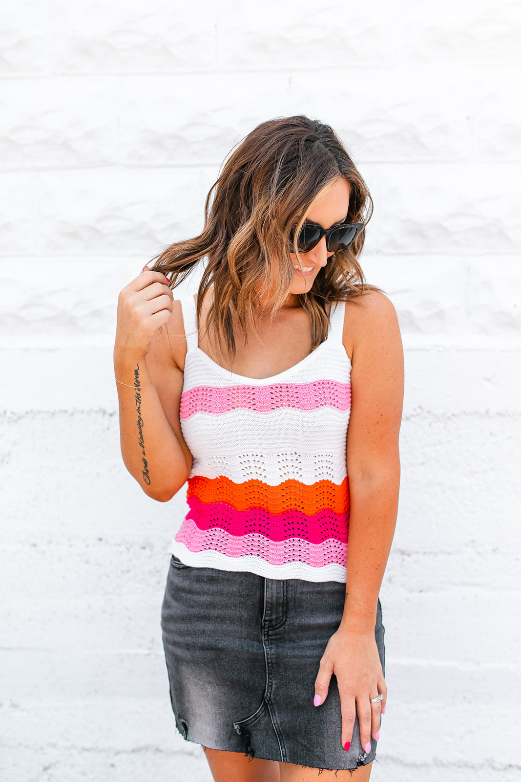 The Serene Crochet Tank