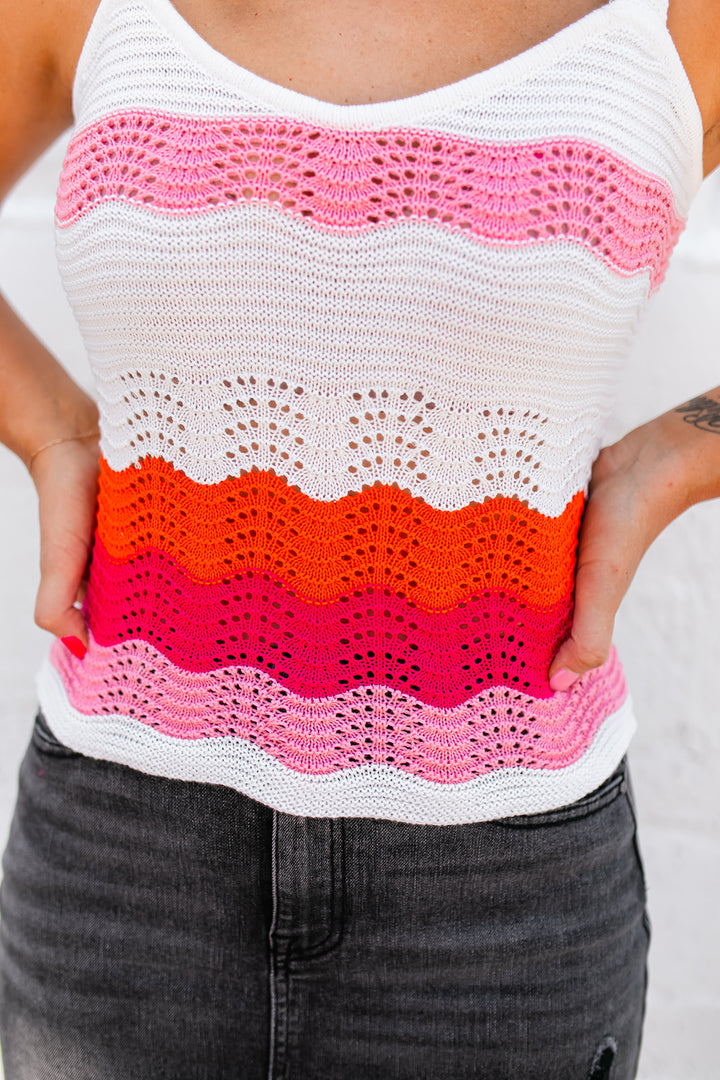 The Serene Crochet Tank