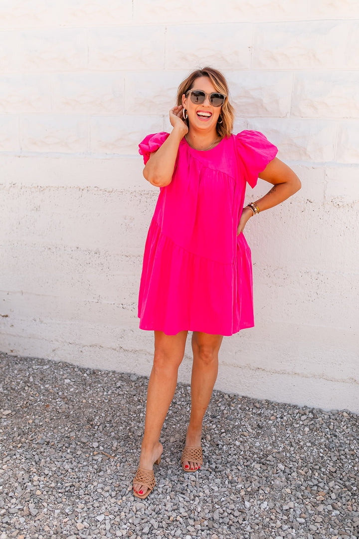 The Jodie Pink Dress