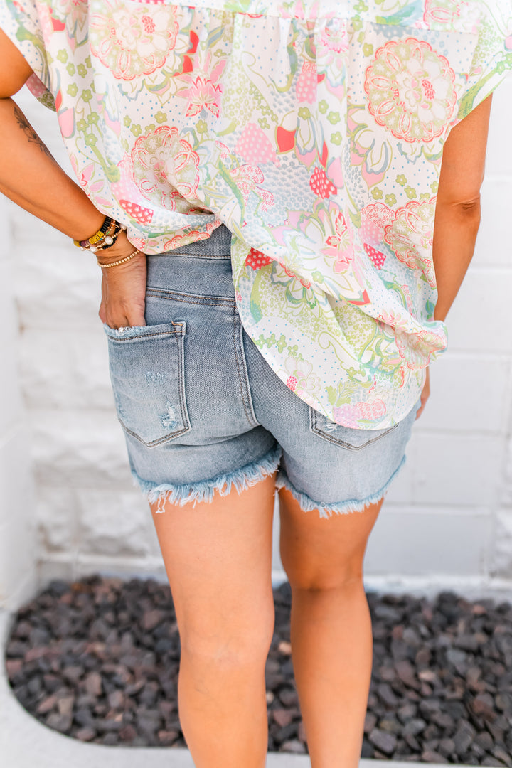 The Take me Anywhere Denim Shorts