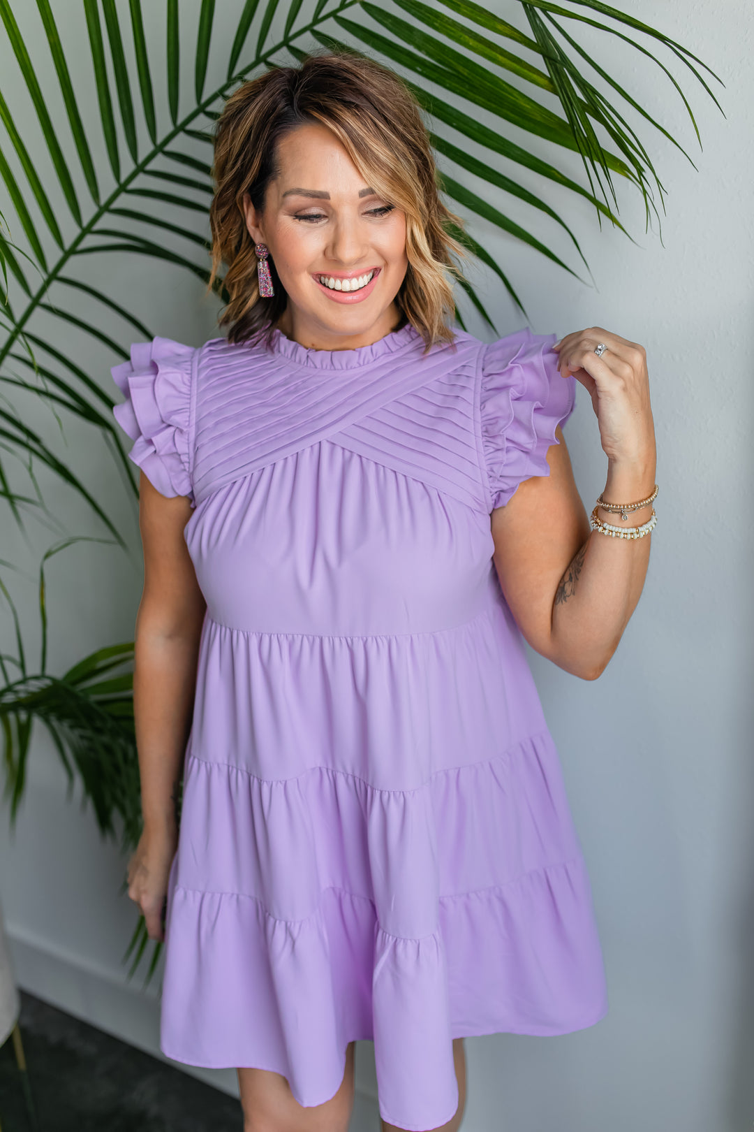 The Audrey Purple Dress