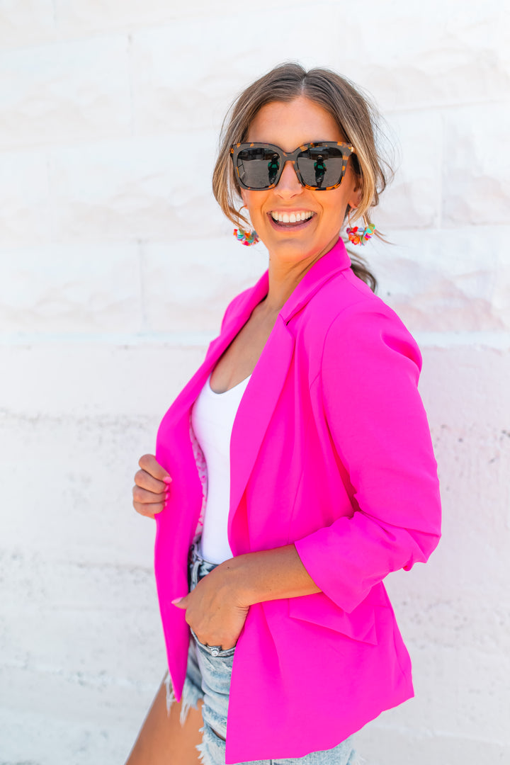 The Daydreamer Pink Blazer