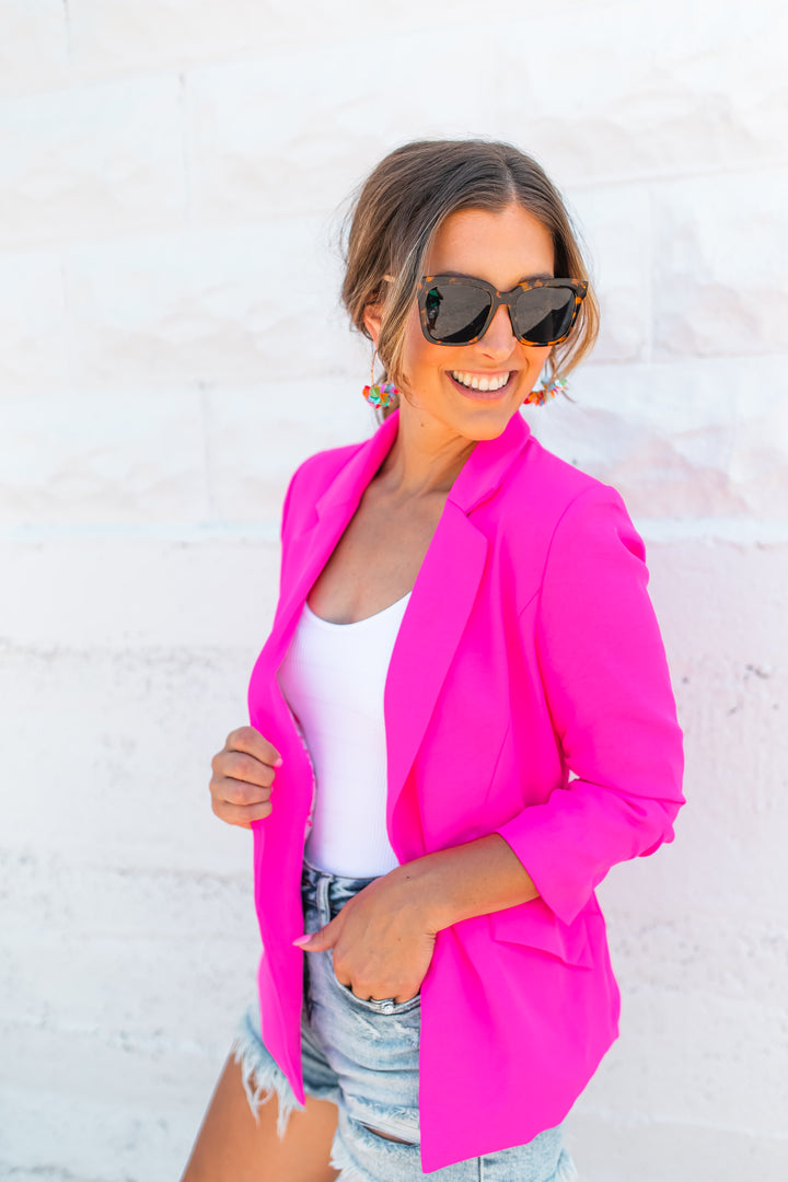 The Daydreamer Pink Blazer