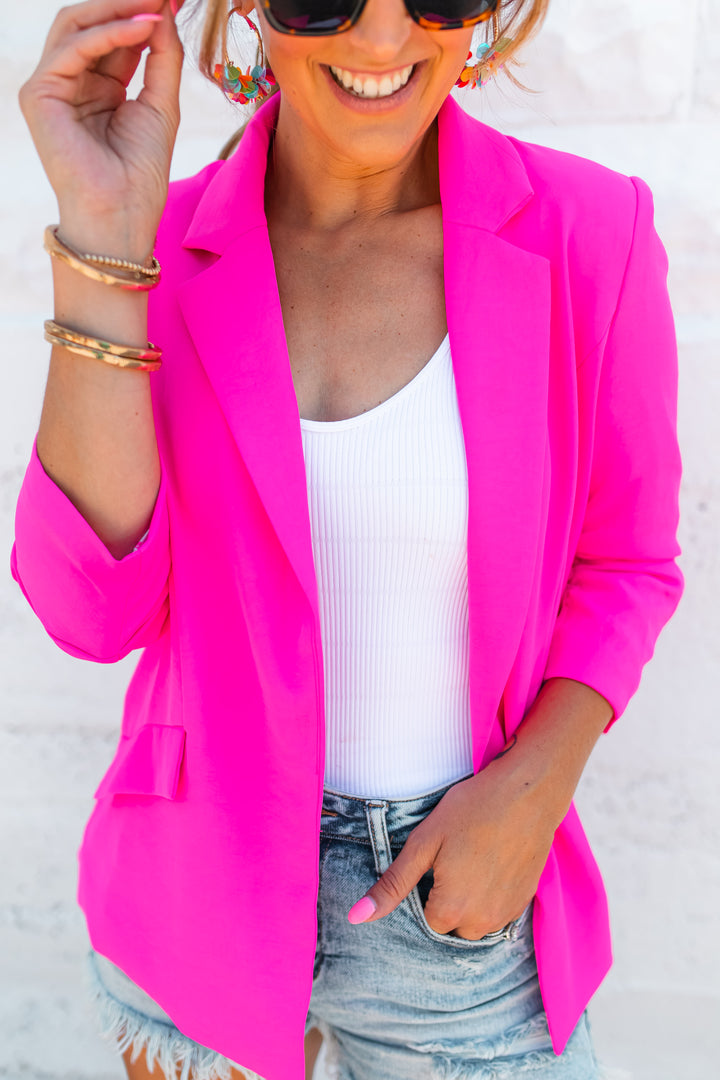The Daydreamer Pink Blazer