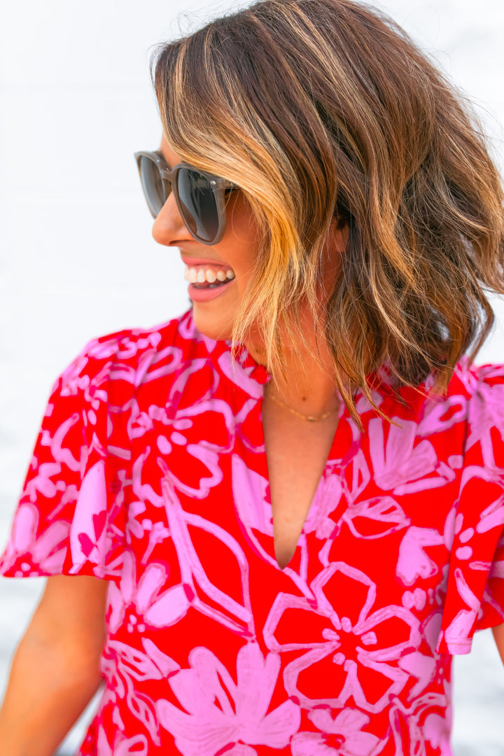 The Whitley Floral Dress
