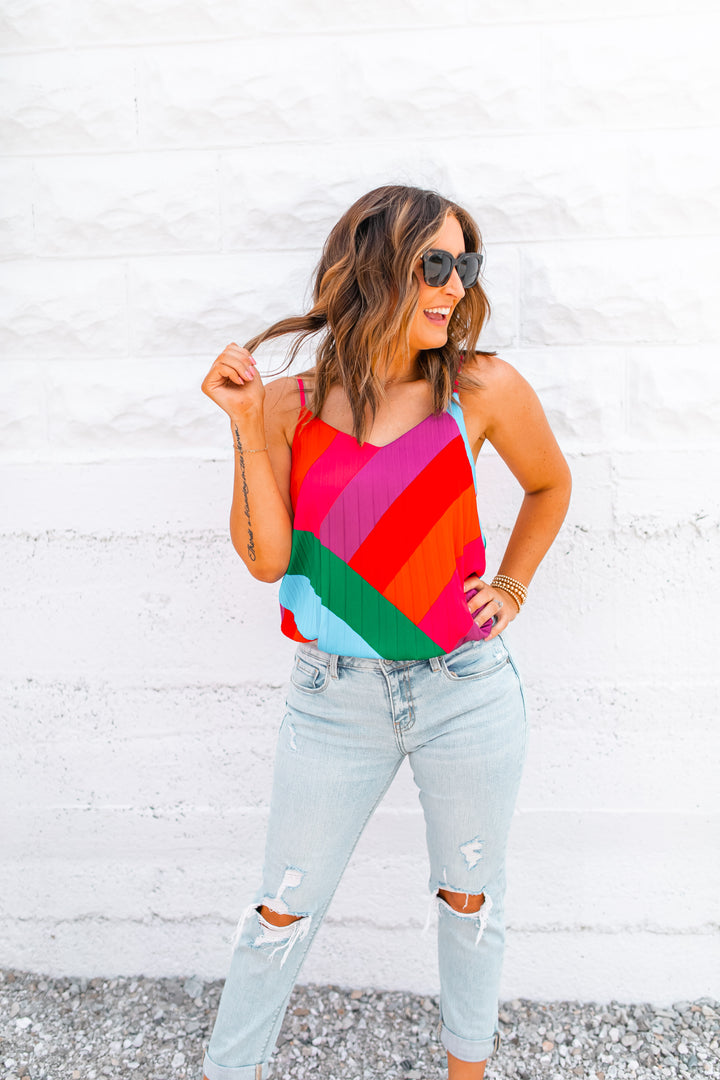 The Timeless Pleated Tank Top