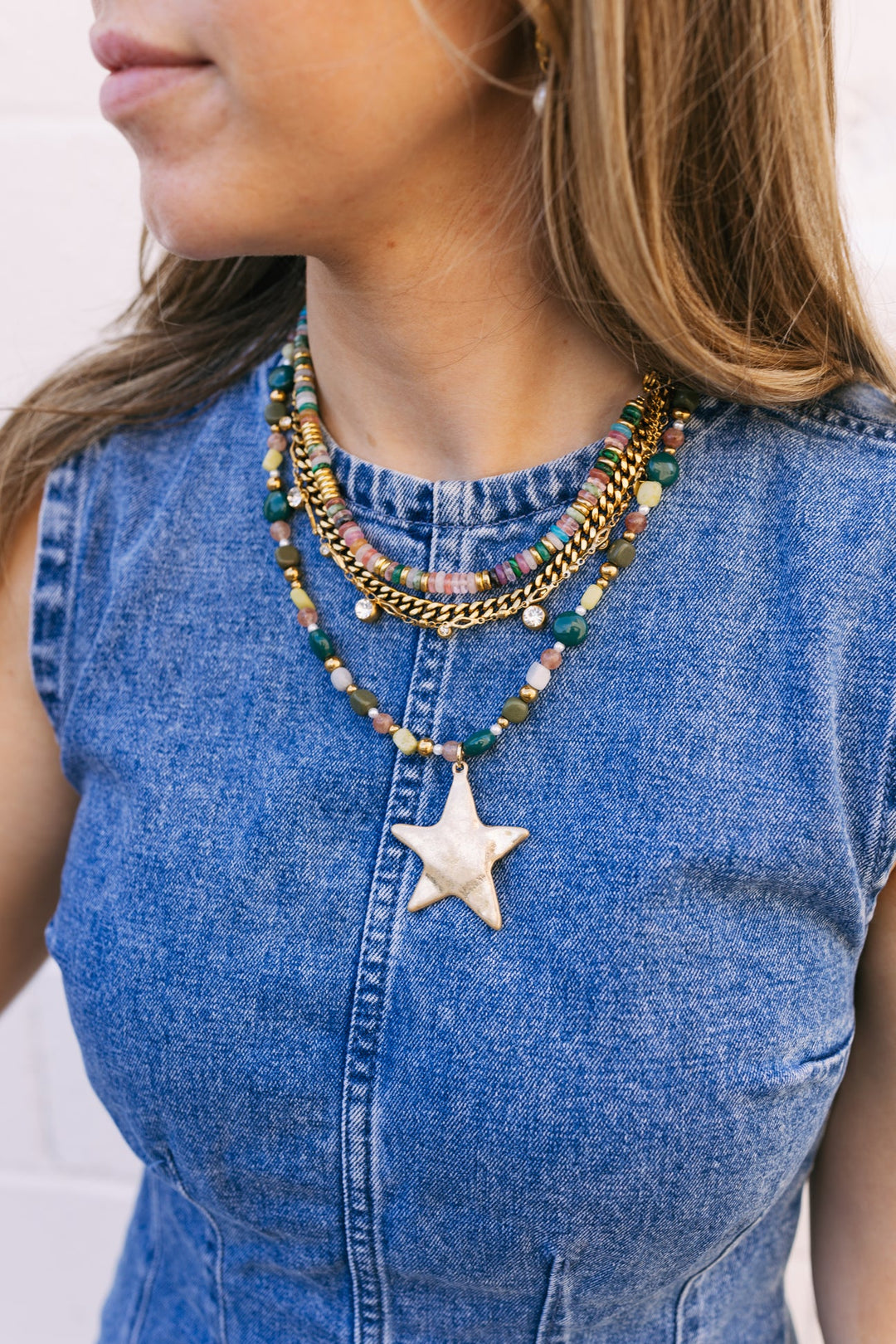 The Ziggy Star Layered Necklace