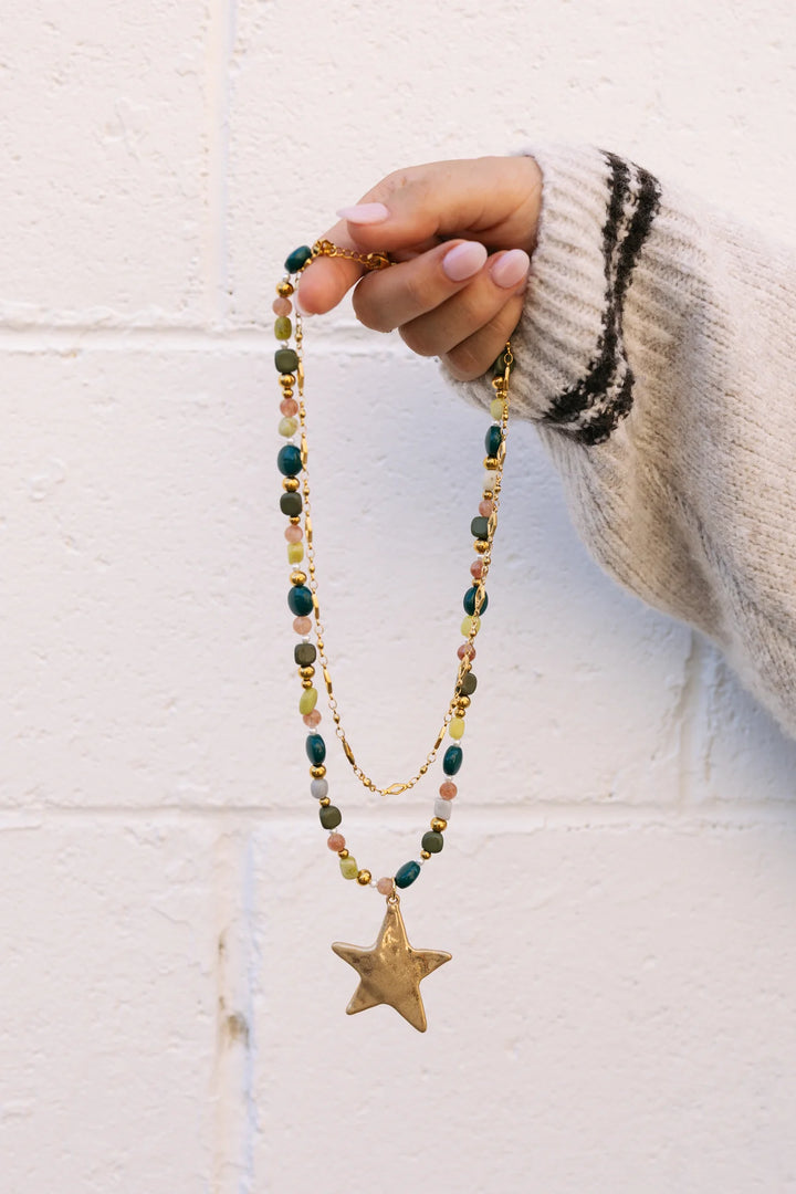 The Ziggy Star Layered Necklace