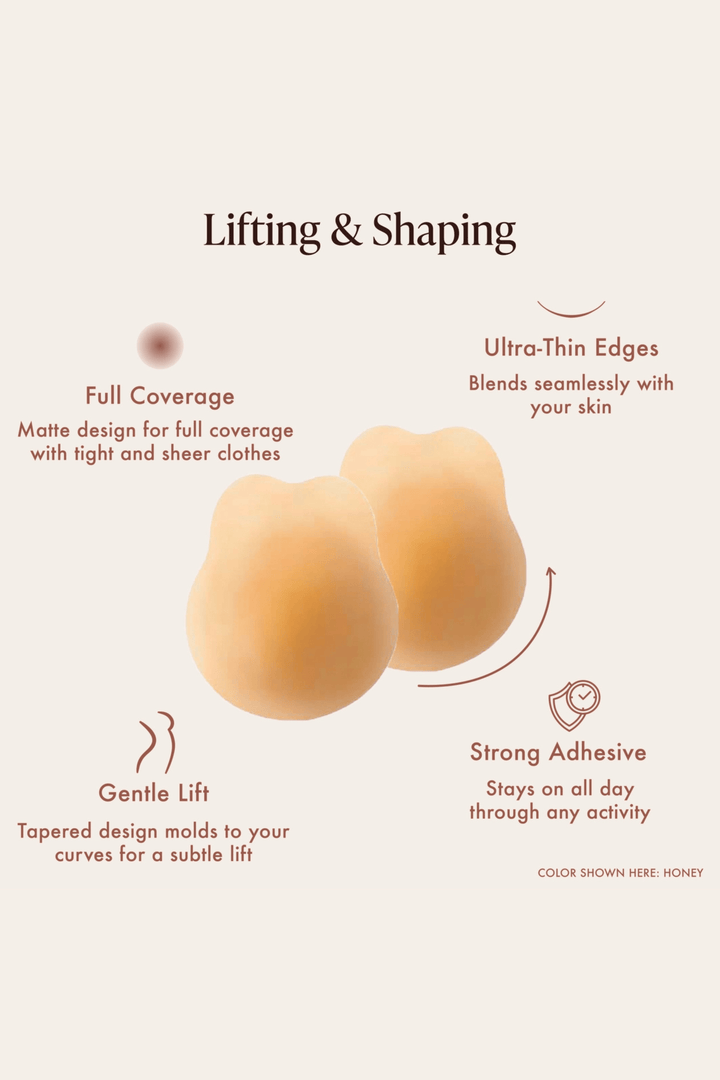 The Adhesive Reusable Nipple Covers - One Eleven Olive Boutique