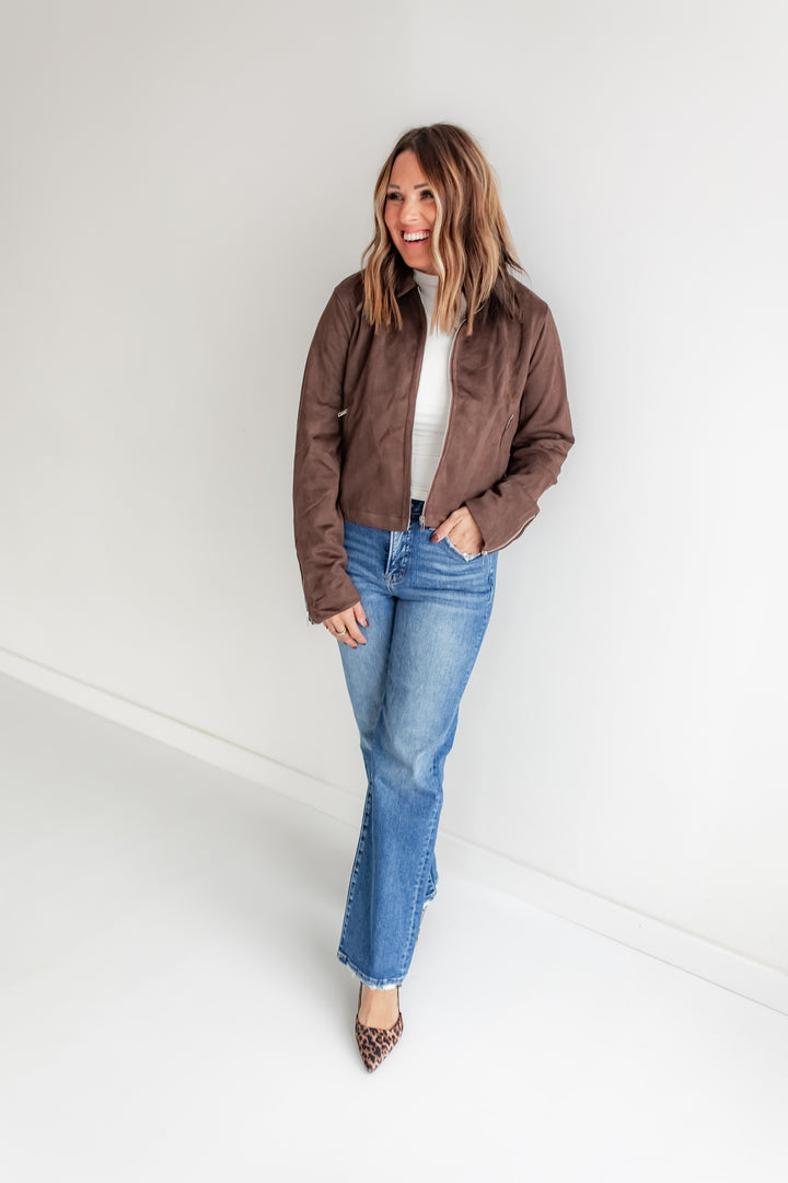 The Cafe Suede Jacket
