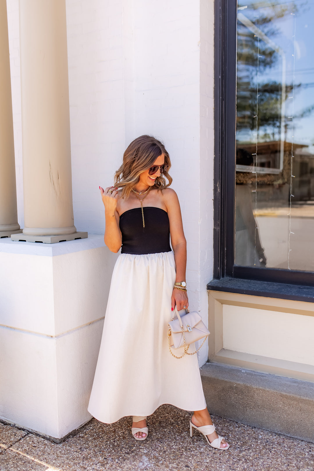 The Collins Linen Maxi Dress - One Eleven Olive Boutique