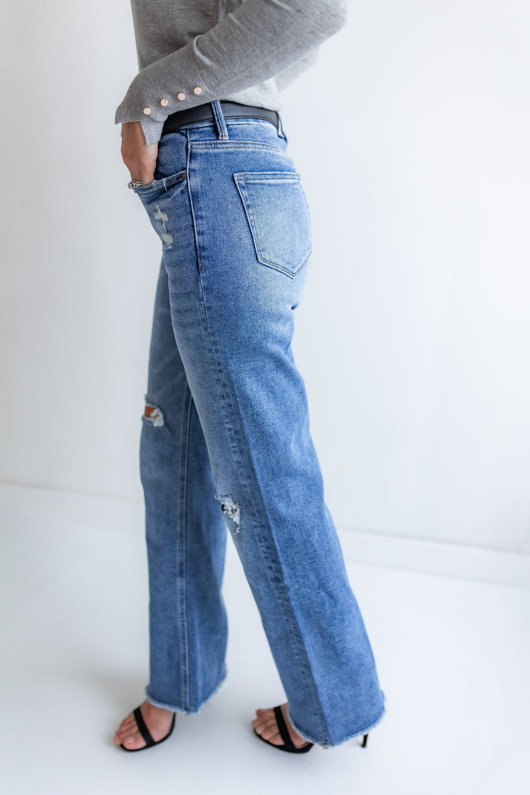 The Eastside Wide Leg Jeans