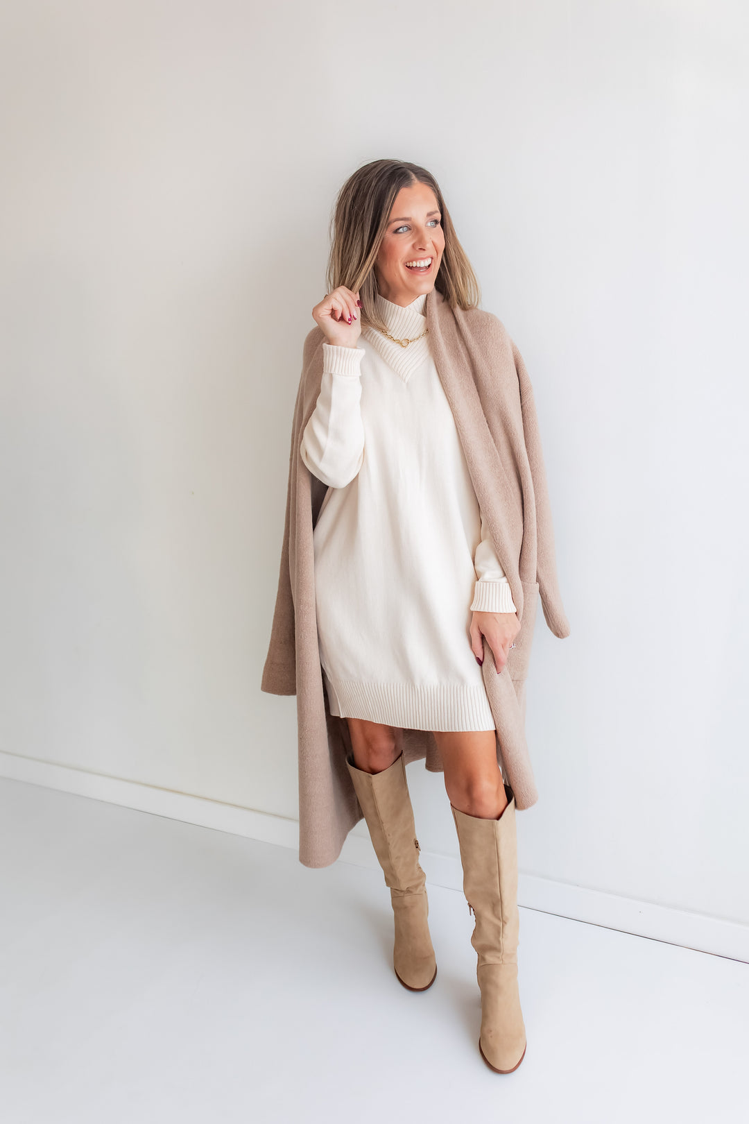 The Cozylane Sweater Dress