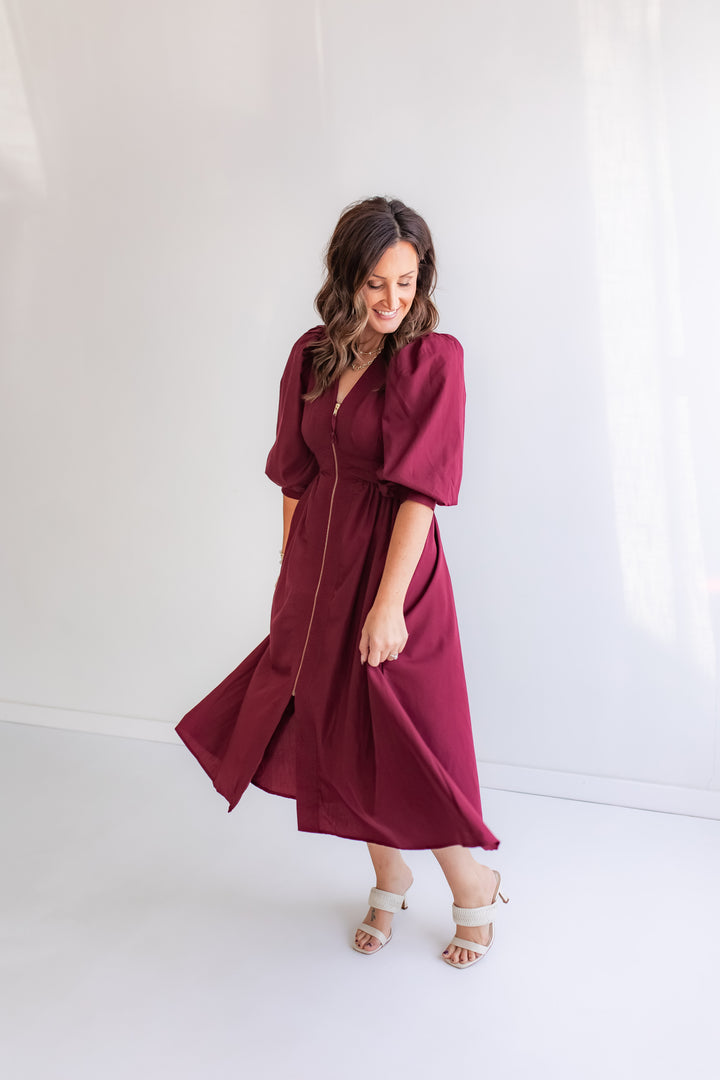 The Stolen Glances Midi Dress