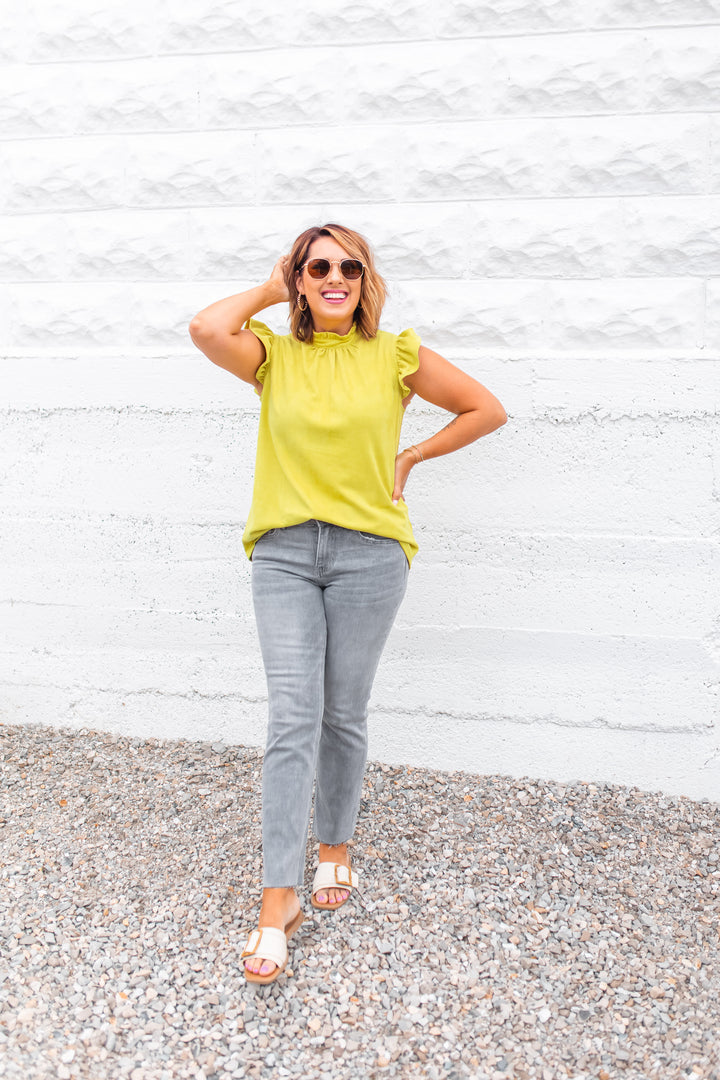 The Ella Ruffle Blouse
