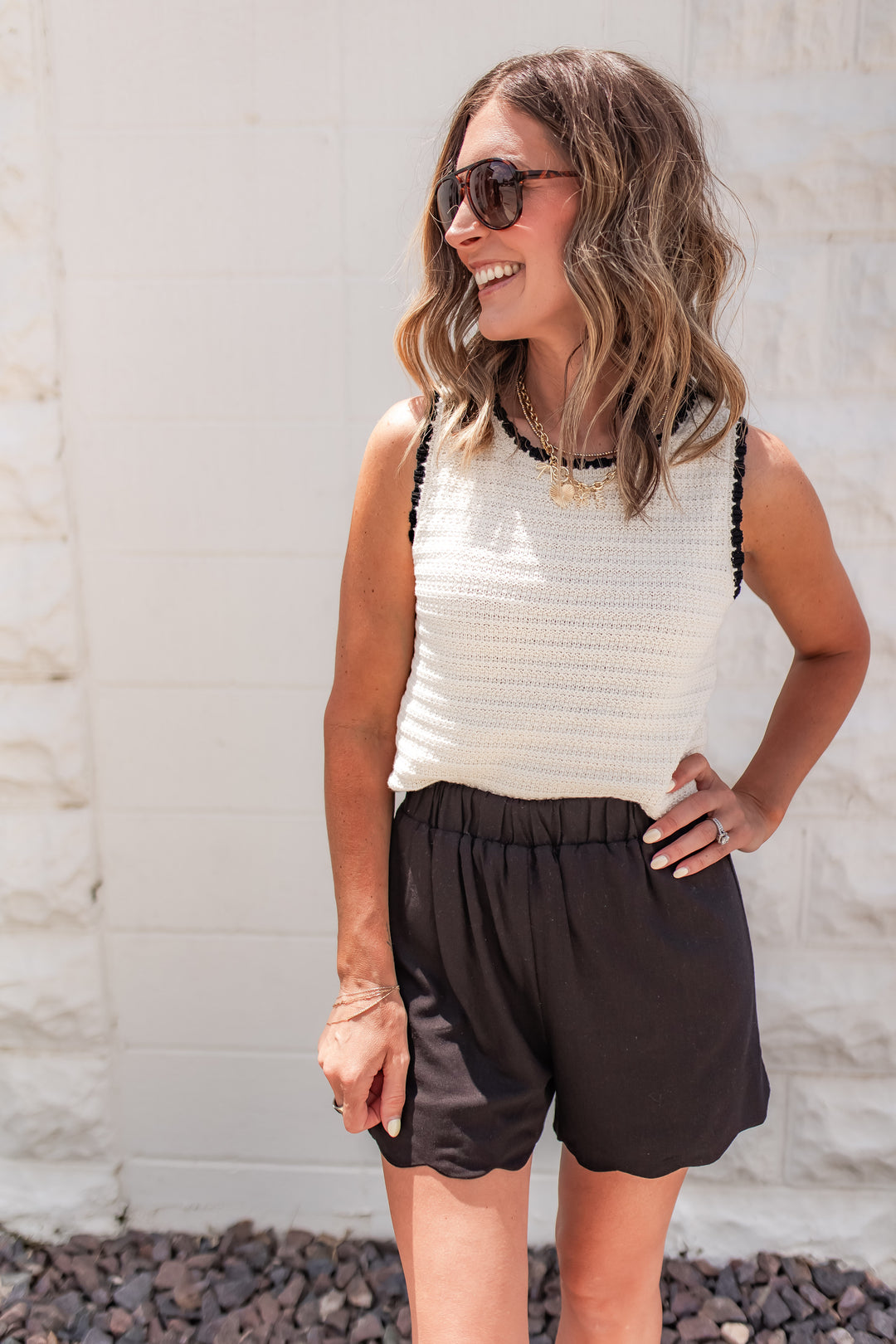The Summer Scallop Shorts