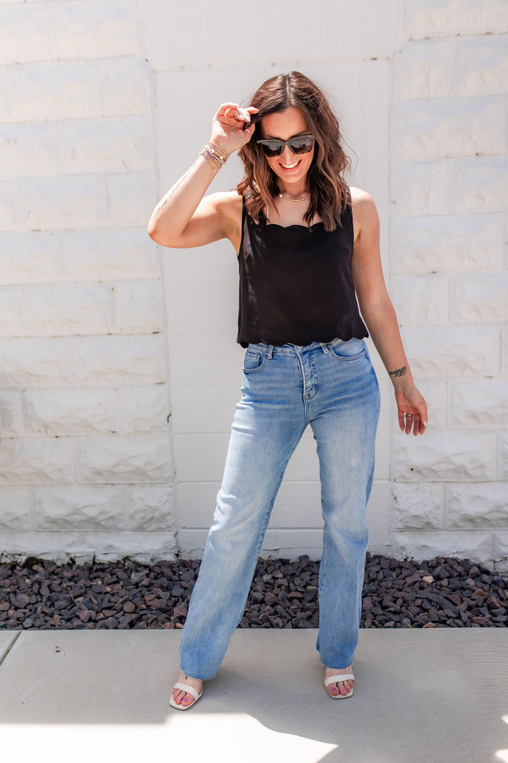 The Summer Scallop Top