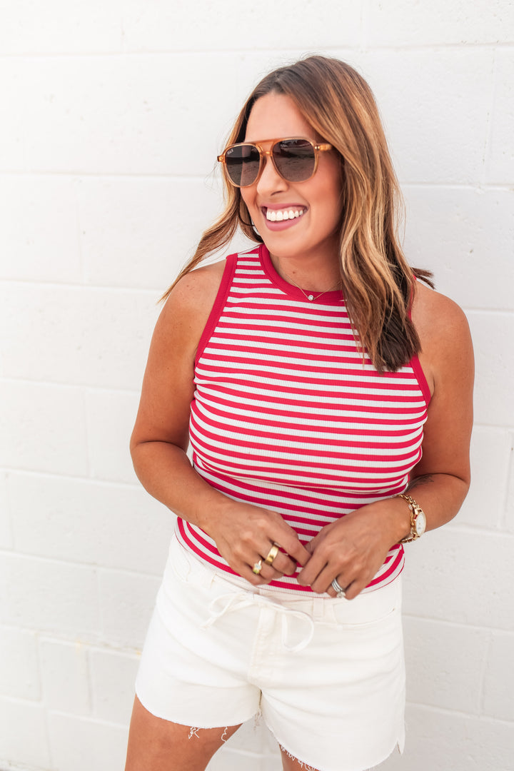 The Americana Stripe Tank