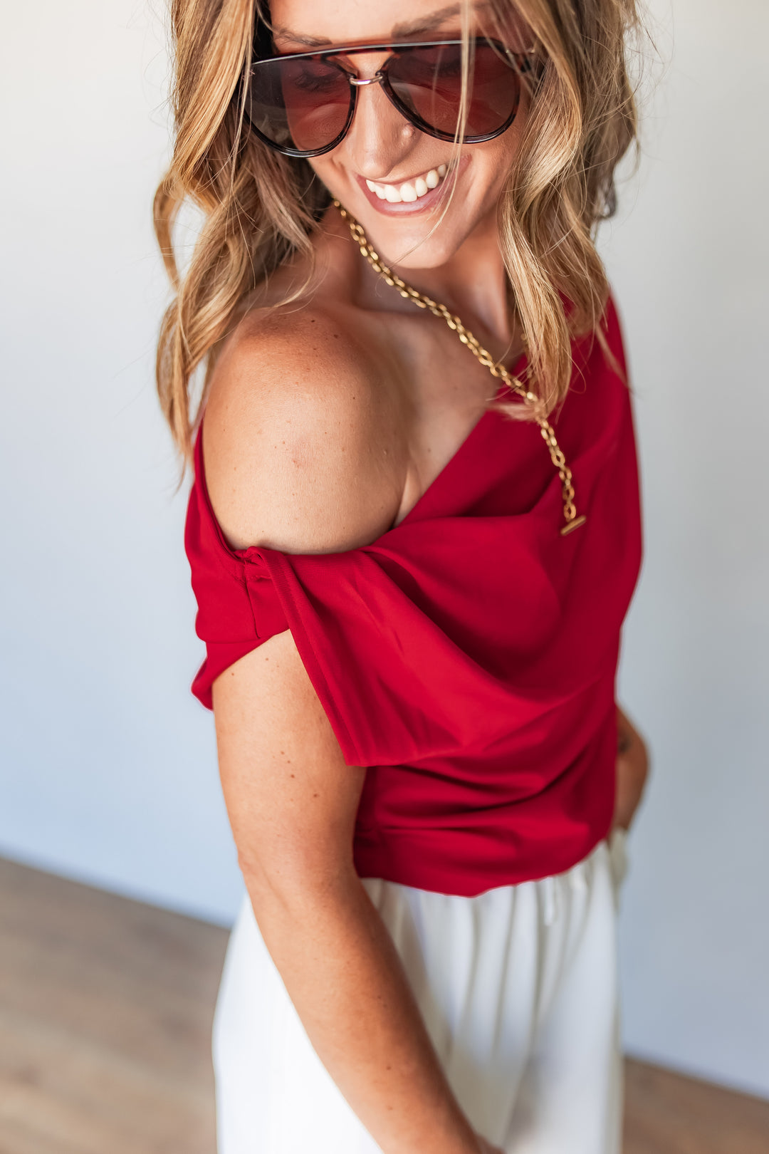 The Rosie One Shoulder Top