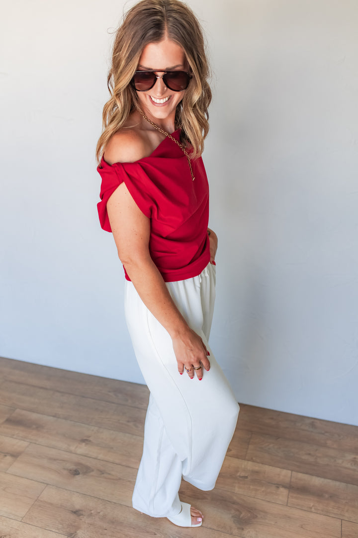 The Rosie One Shoulder Top
