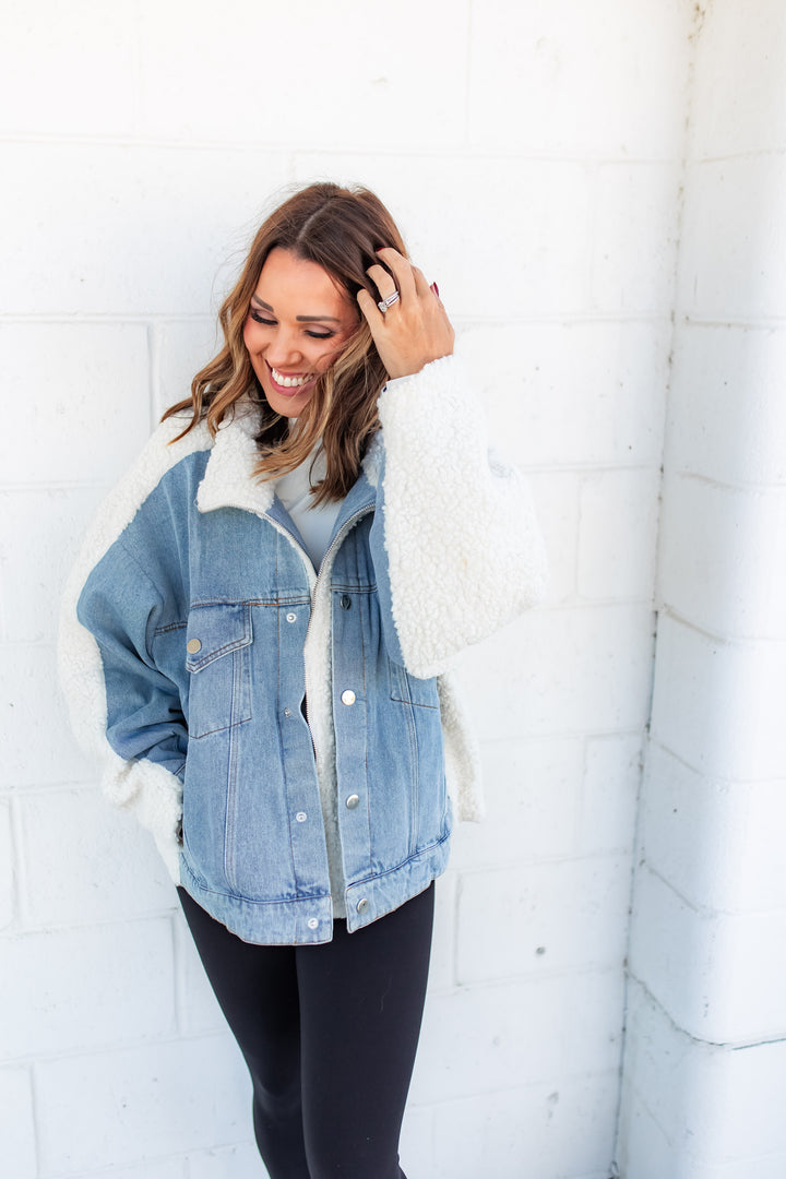 The Revival Fleece and Denim Jacket
