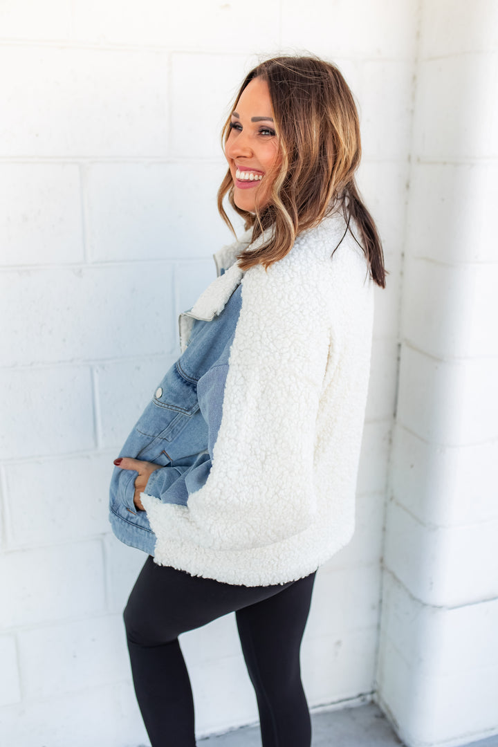 The Revival Fleece and Denim Jacket