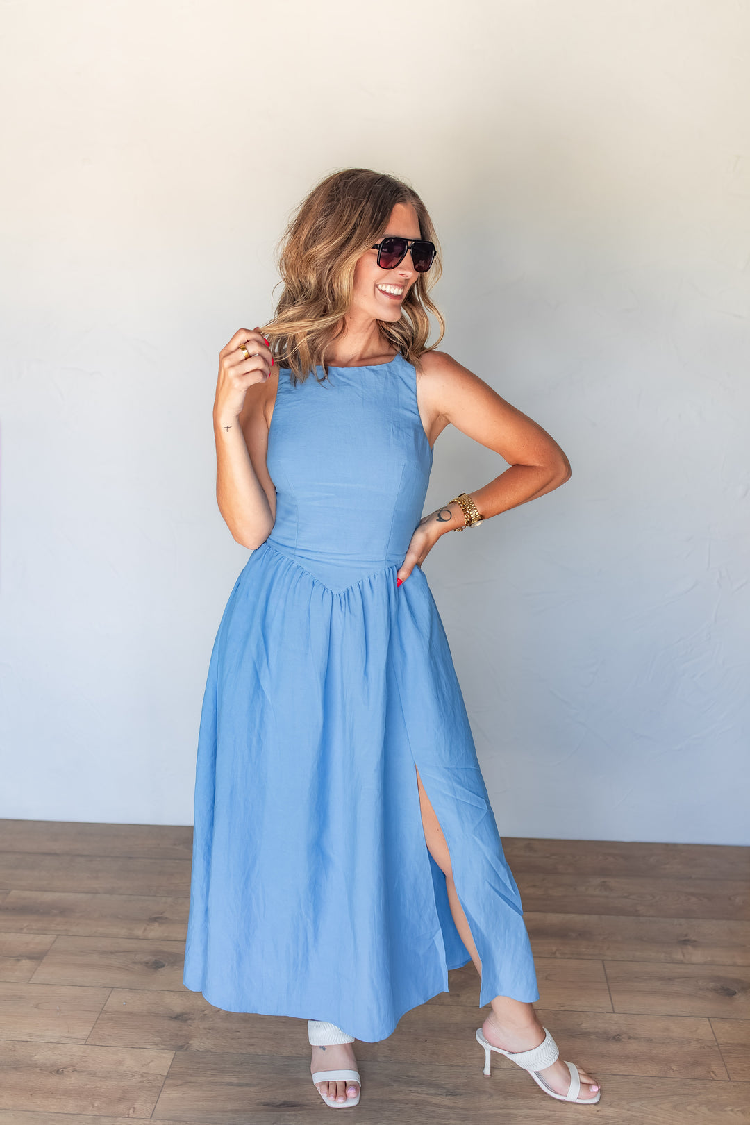 The Capri Coast Midi Dress