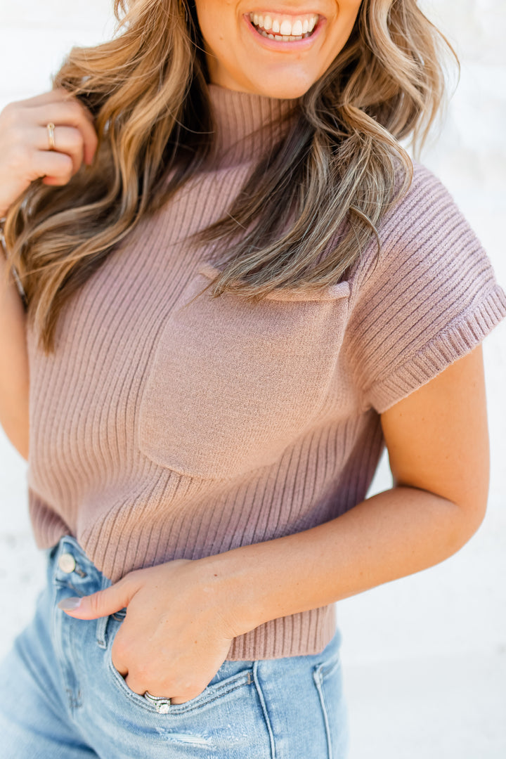 The Set the Tone Sweater - Mocha