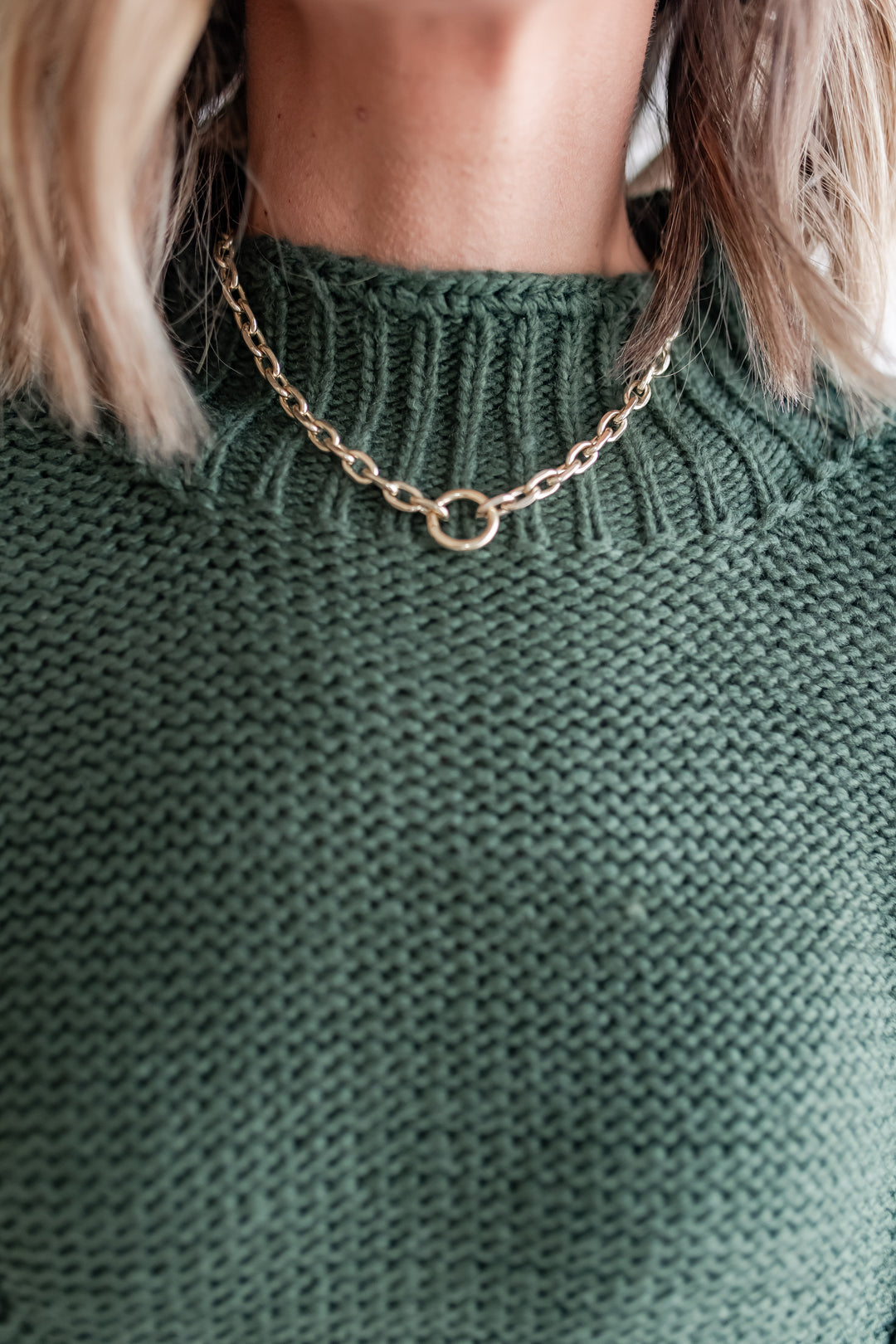 The Evergreen Cable Sweater