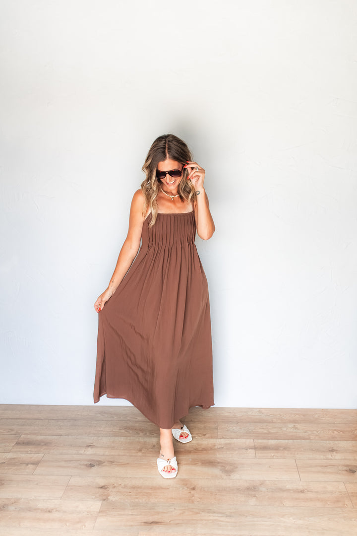 The Sandy Stroll Maxi Dress