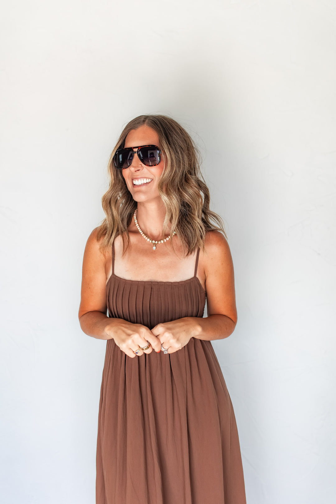 The Sandy Stroll Maxi Dress