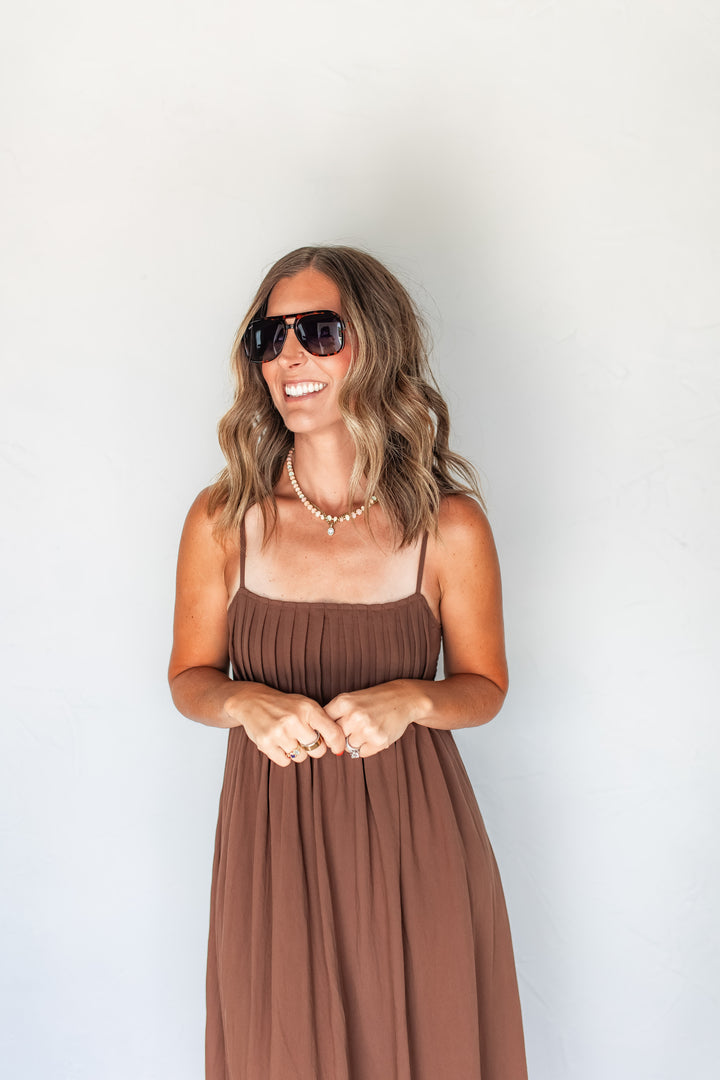 The Sandy Stroll Maxi Dress