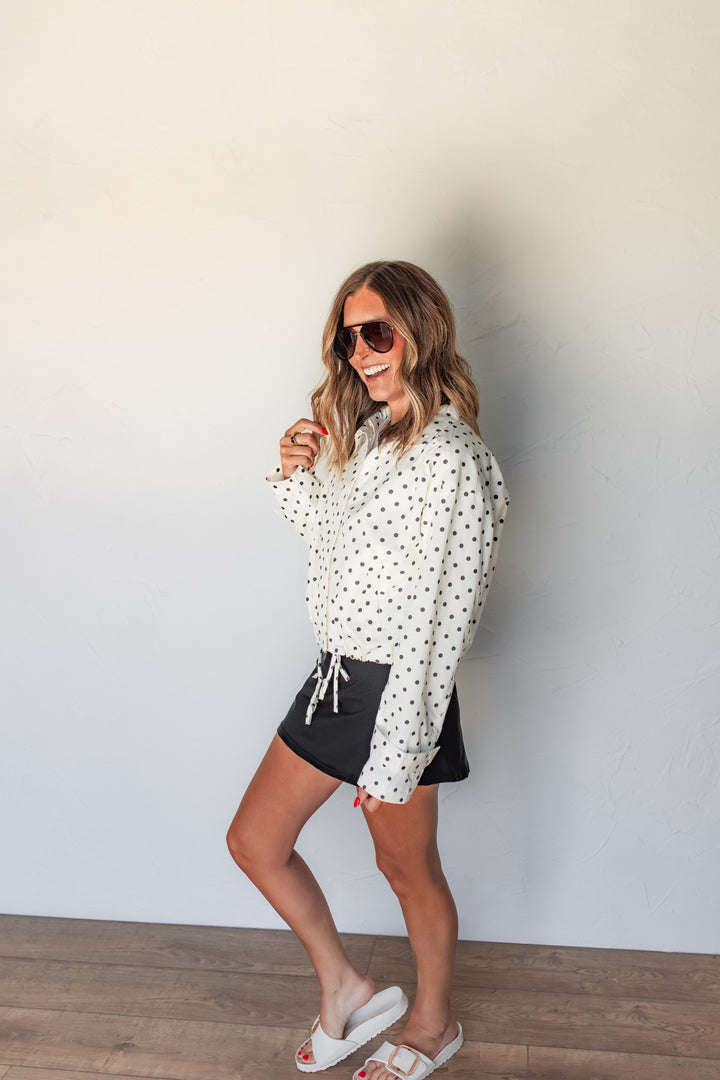 The Mable Polka Dot Jacket