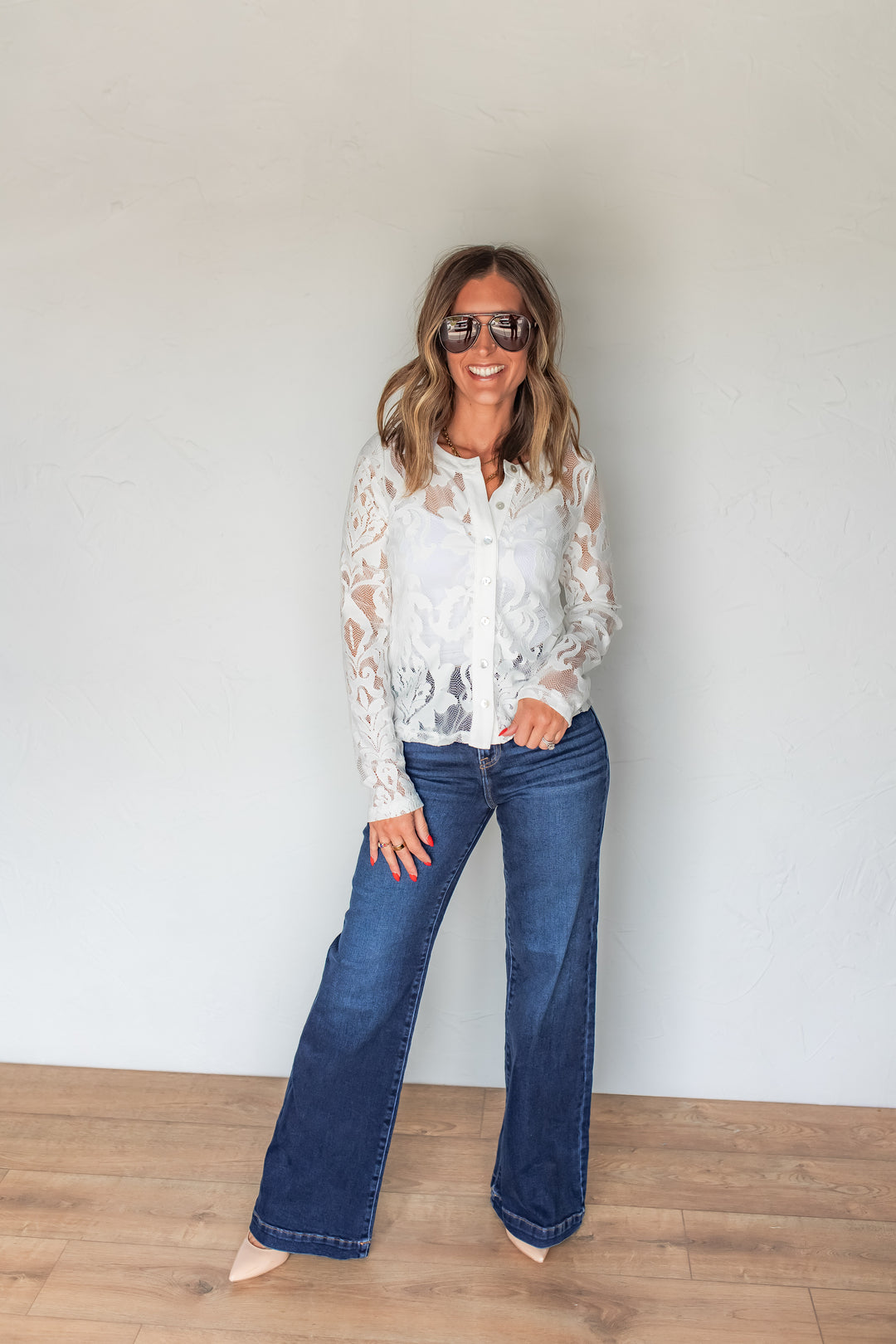 The Floral Promise Lace Top