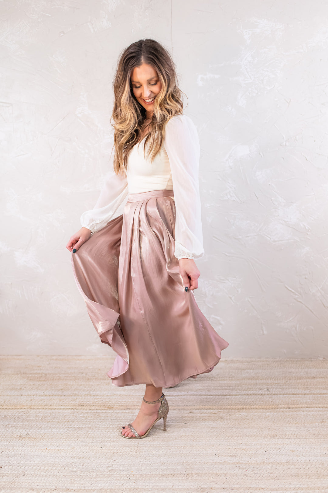 The Party Scene Midi Skirt