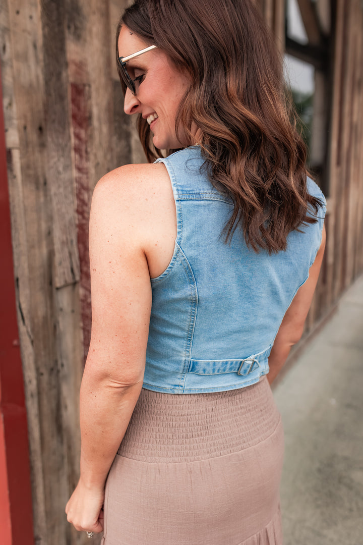 The On Stage Denim Vest
