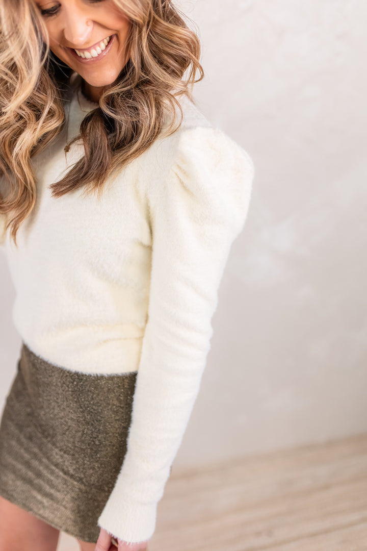 The Lillie Fuzzy Sweater