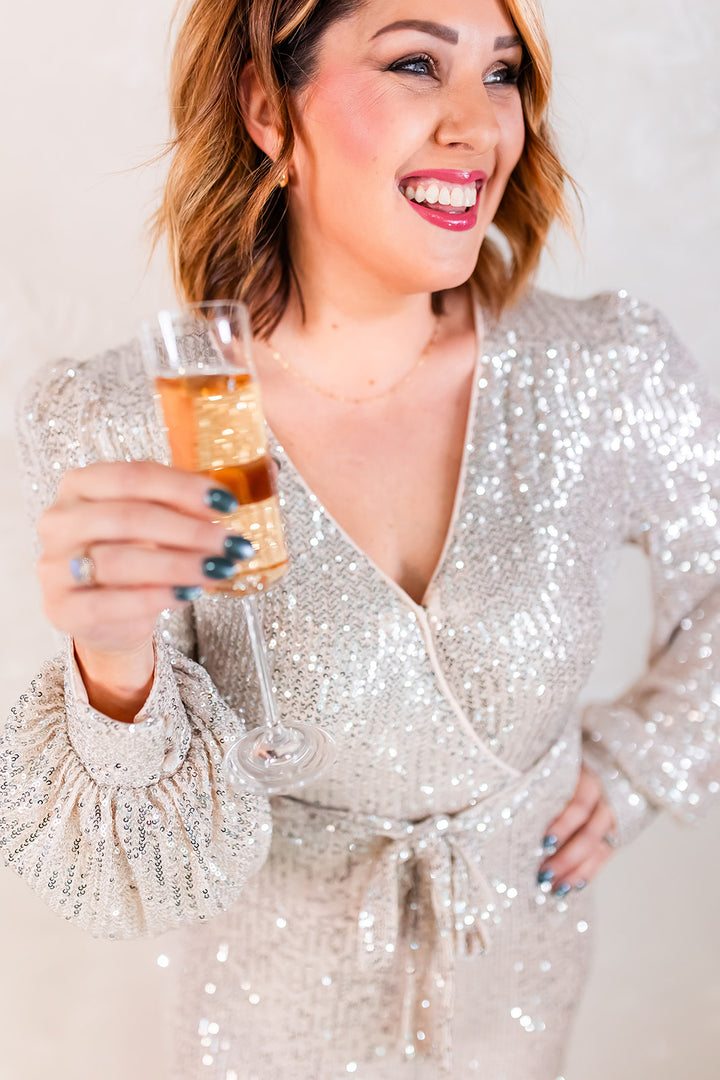 The Party Glam Sequin Jumpsuit