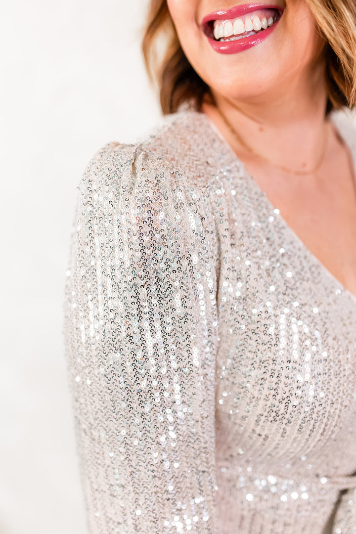 The Party Glam Sequin Jumpsuit