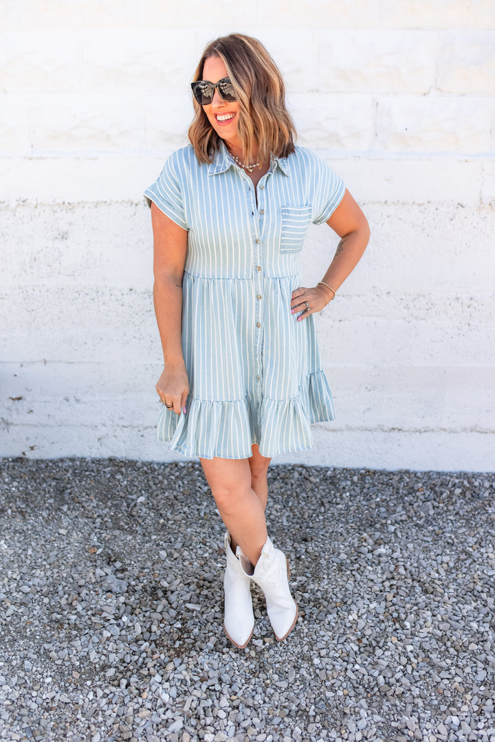 The Traditional Stripes Dress