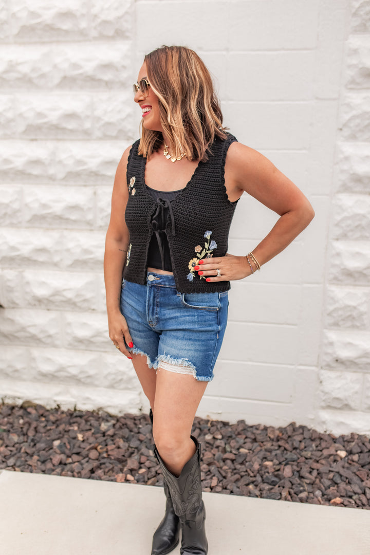 The Wild Bloom Crochet Top