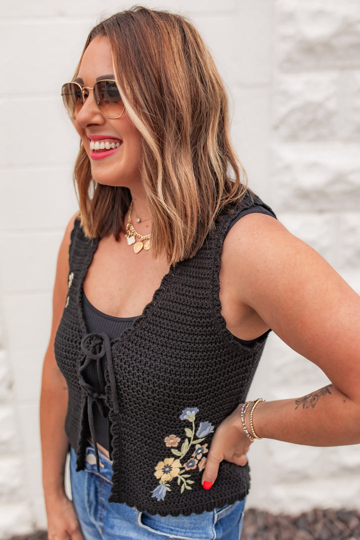 The Wild Bloom Crochet Top